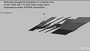 LEOPARD A1A1 vs T-62M | 105mm DM23 APFSDS vs Metal-Polymer Block | Armour Piercing Simulation