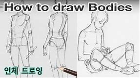 How to draw Bodies / Drawing Practice