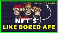 How to Make NFTs Like Bored Ape Yacht Club | No Skill Required !