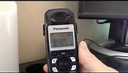 Panasonic KX-TGA-931T Ringtones