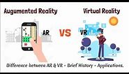 Augmented Reality (AR) and Virtual Reality (VR) Explained |