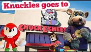 Knuckles the Echidna Plush Adventures: Knuckles goes to Chuck-e-cheese