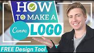 How to Make a Logo in 5 Minutes | Canva Tutorial - Free Logo Maker for Business