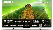 Philips Smart TV | 55PUS8108/12 | 139 cm (55 Zoll) 4K UHD LED Fernseher | 60 Hz | HDR | Dolby Vision | VRR | WiFi | Bluetooth