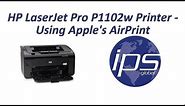HP P1102w - Using Apple's AirPrint