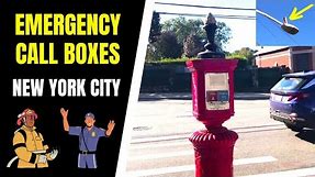 Ridgewood Queens NYC - Emergency Call Box History