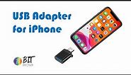 USB adapter for iPhone