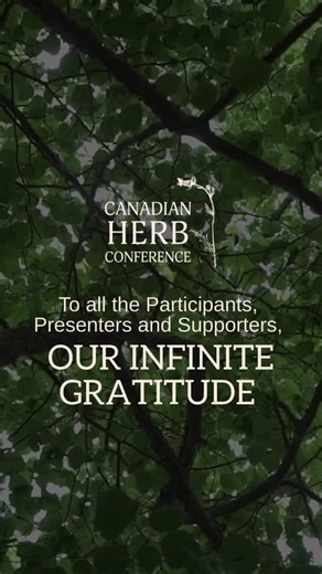 What an incredible weekend we’ve shared recently at the 2025 Canadian Herb Conference! From thought-provoking talks and panel discussions to late-night tea chats and laughter across screens, this year’s Conference reminded us why we do this - to learn, connect, and grow together as a thriving herbal community. 💚 We’re deeply grateful to every participant, presenter, sponsor who brought your curiousity, knowledge, and generosity to this year’s event. Your energy nourishes this mycelial network o