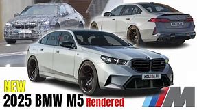 New 2025 BMW M5 G90 Rendered
