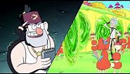 Gravity Falls / Rick and Morty - When Portals Collide