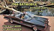 Polar Lights 1966 Batmobile w/Batman & Robin Figures 1/25 Scale Model Kit Review POL965
