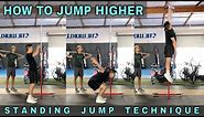 Standing Jump Technique | How To Jump Higher