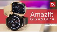 Amazfit GTS 4 and GTR 4 bring strength training to the smartwatch