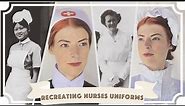 Recreating nurses uniforms from the past 200 years // The History of Nurses Uniforms // AD