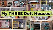 All THREE of my American Girl Doll Houses! (a long-awaited tour)