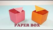 How to Make Easy and Simple 3D Paper Box | 3D Orgami Box Tutorial.