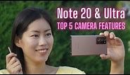 Samsung Galaxy Note 20 & Ultra | Top 5 Camera Features (NIGHT, HANDHELD)