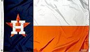 Houston Astros State of Texas Logo Flag and Banner