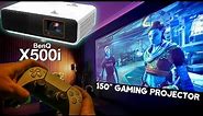 BenQ X500i 4K 4LED Gaming Projector for PS5 XBOX Movies & TV