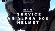How to: Service an Alpha 900 Helmet