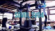 Sovol SV04 IDEX 3D Printer - Dual Extruder For Multi Color/Material 3D (Printing Review & Examples)