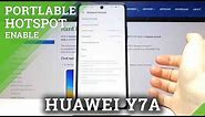 How to Activate Portable Hotspot on HUAWEI Y7a – Wi-Fi Sharing