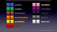 Spanish Colors *3 TIPS* (Practice feminine and plural form)
