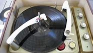 RCA Orthophonic 4-Speed Record Player Model #8-HFP-1 Demo & For Sale