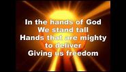 In the Hands of God (with lyrics) by the Newsboys