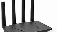 GL.iNet GL-AX1800(Flint) WiFi 6 Router -Dual Band Gigabit Wireless Internet Router | 5 x 1G Ethernet Ports | Up to 120 Devices | OpenVpn&WireGuard