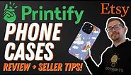 Printify Phone Case Review + Design & Research Tips!