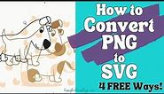 How to Convert PNG to SVG for FREE!
