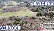 60 Acres Land For Sale in Southern Oklahoma