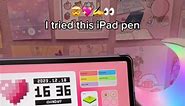 My new iPad pen 💖✍️ Works like the apple pencil and has a customizable button for apps like Goodnotes, Notability & Procreate ✨ #ipad #applepencil #applepen #ipadpencil #ipadnotes #ipadaccessories #digitalplanner #ipadplanner #digitalplanning | HappyDownloads