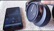 How to pair Sony MDR bluetooth Headphones with Nokia Android