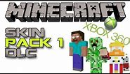 Minecraft Xbox 360 Edition | New Skin Pack 1 | Herobrine Skin!!!!