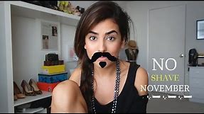 No Shave November - Female Edition