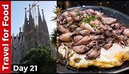 Barcelona Food Tour at LA BOQUERIA and Sagrada Familia - Barcelona, Spain, Travel Guide!
