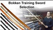 Bokken Training Sword Selection For Sale at Enso Martial Arts Shop