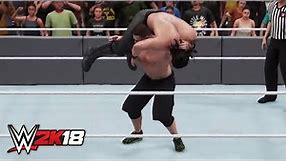 WWE 2K18 Dream Match: Seth Rollins vs. John Cena