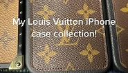 My louis vuitton iphone case collection! 🤩 I love these so much! #FlexEveryAngle #louisvuitton #supreme #iphone #luxury #collection #louisvuittoncollection #foryou