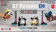 BT-Remote, Remote control your LEGO Spike Prime & Robot Inventor self-uprighting balancing robots.