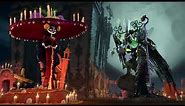 The Book of Life - The Day of The Dead, La Muerte and Xibalba Wager Scene