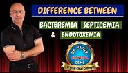 Difference Between Bacteremia | Septicemia | Endotoxemia 🩺