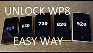 Easy & Safe way to unlock WINDOWS PHONE 8 devices(only two apps at a time)
