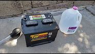 How to Refill a Car Battery (and General Maintenence)