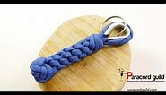Bell rope paracord key fob
