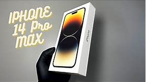 NEW GOLD IPHONE 14 PRO MAX unboxing | First Look