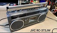JVC RC-373JW '80s Biphonic Boombox Cassette Deck Repair