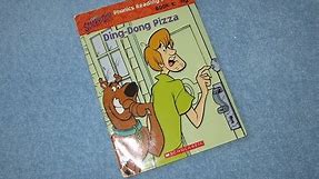 Scooby Doo ~ Ding Dong Pizza Children's Read Aloud Story Book For Kids